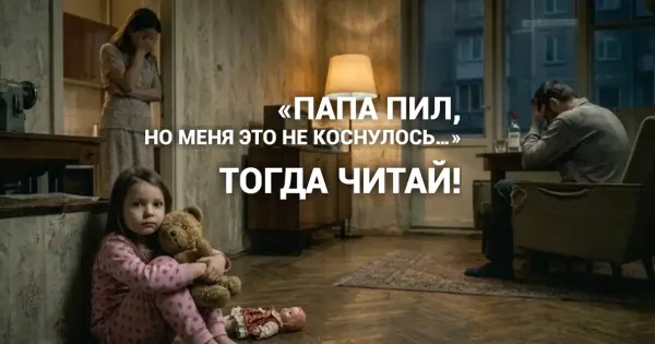 Изображение к статье: Папа пил. А со мной всё нормально. Ты думаешь, тебя это не коснулось?